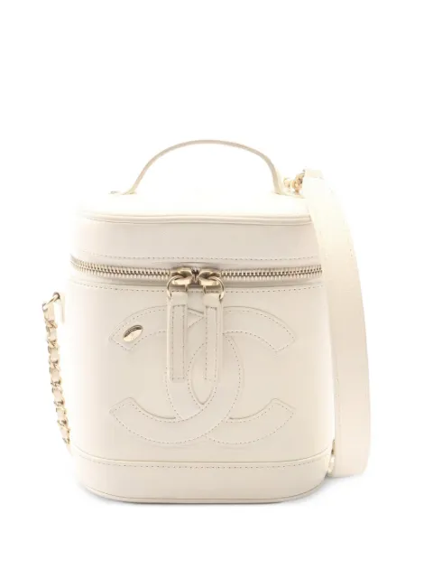 CHANEL Pre-Owned 2019 CC Mania cross body mini bag Neutrals 110135227545982