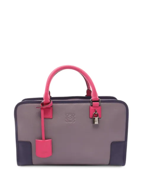 Loewe Pre-Owned 2000s 36 Amazona tote bag Purple 1101269
