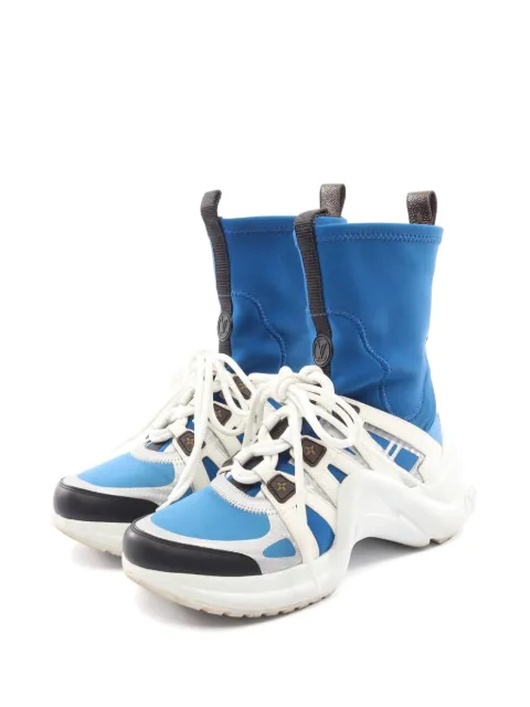 Louis Vuitton Pre-Owned 2010s Archlight sock sneakers Blue 1099179