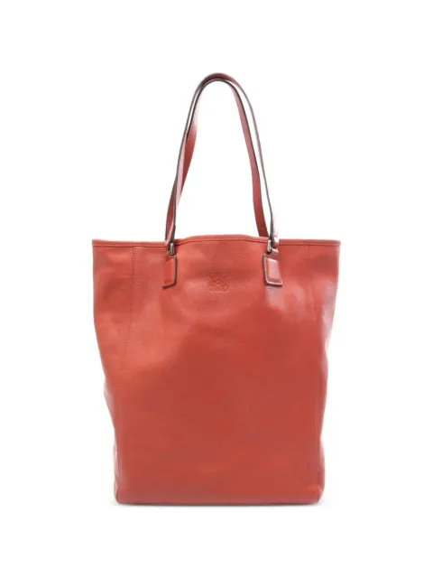 Loewe Pre-Owned 2010s Anagram leather tote bag Red 1098526