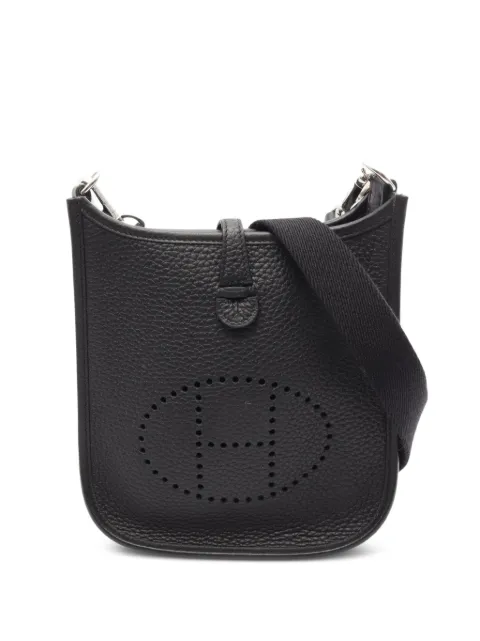Hermès Pre-Owned 2023 TPM Evelyne cross body bag Black 1100023B