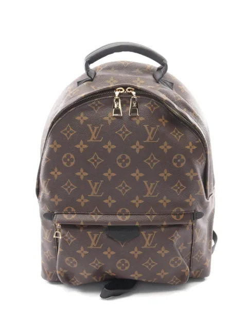 Louis Vuitton Pre-Owned 2016 MM Palm Springs Monogram backpack Brown 1100981FL0186