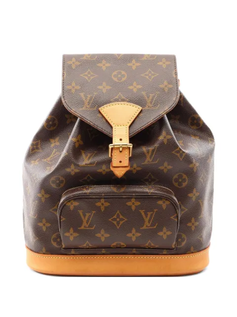 Louis Vuitton Pre-Owned 2004 MM Montsouris Monogram backpack Brown 1100435SP0094