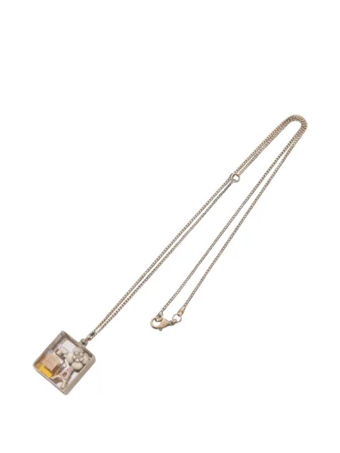 CHANEL Pre-Owned No. 5 Camellia necklace Gold 1097349NO5