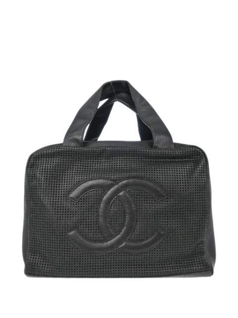 CHANEL Pre-Owned 2005 CC Bowler handbag Black 168261