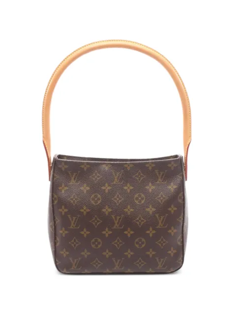 Louis Vuitton Pre-Owned 2002 Looping MM Monogram shoulder bag Brown 1101255FL0042