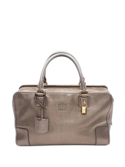 Loewe Pre-Owned 2000s Amazona36 leather handbag Gold 1101273