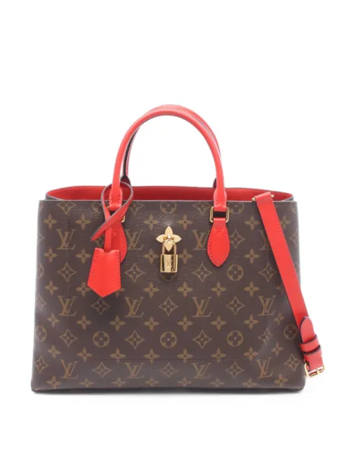 Louis Vuitton Pre-Owned 2018 Monogram Flower tote bag Brown 1101261SR3178