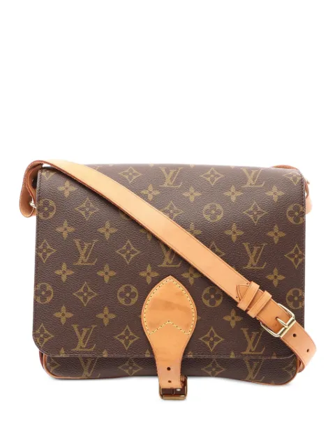Louis Vuitton Pre-Owned 2000 Cartesier GM Monogram shoulder bag Brown 1100347SL0090