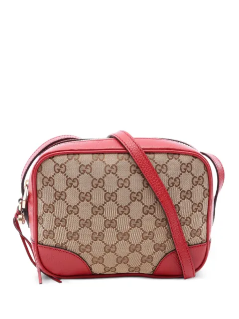 Gucci Pre-Owned 2000s Bree GG canvas crossbody bag Neutrals 1100882
