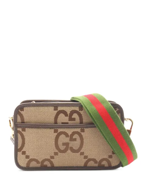 Gucci Pre-Owned 2010s mini Jumbo GG crossbody bag Neutrals 1099680