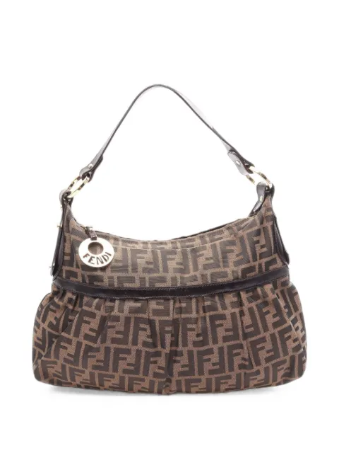 Fendi Pre-Owned 2010s Zucca shoulder bag Brown 1101327