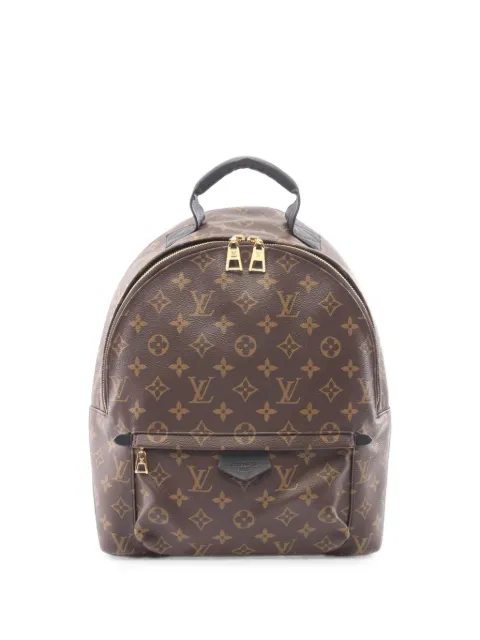 Louis Vuitton Pre-Owned 2010s MM Palm Springs monogram-pattern backpack Brown 1100975