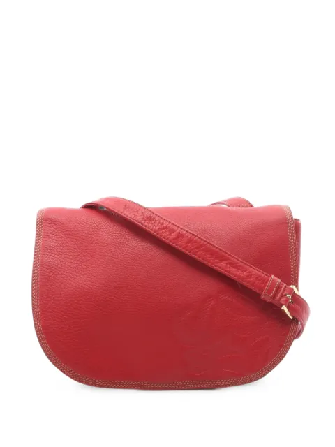 Loewe Pre-Owned 2000s Anagram cross body bag Red 1099254