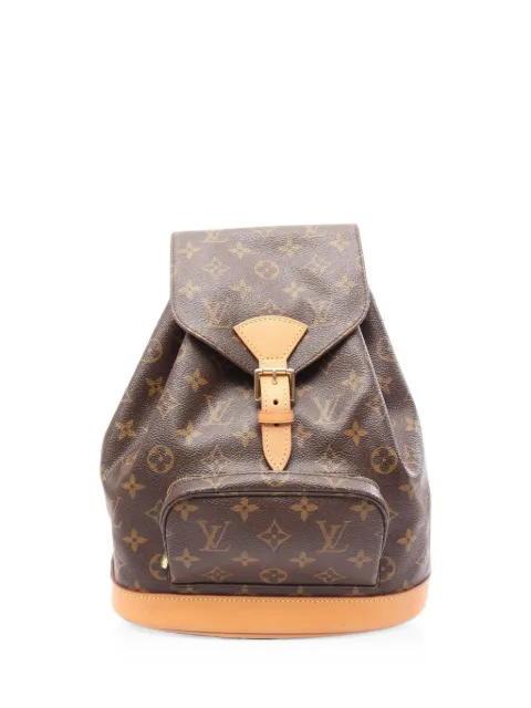 Louis Vuitton Pre-Owned 2002 MM Montsouris Monogram backpack Brown 1100968SP0042