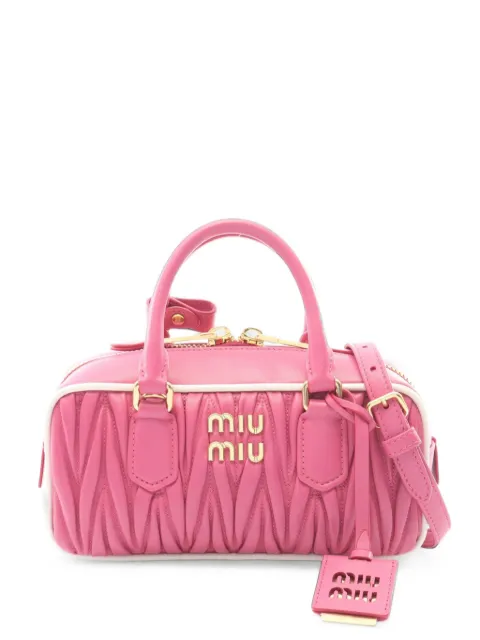 Miu Miu Pre-Owned 2010s Matelassé handbag Pink 1100300
