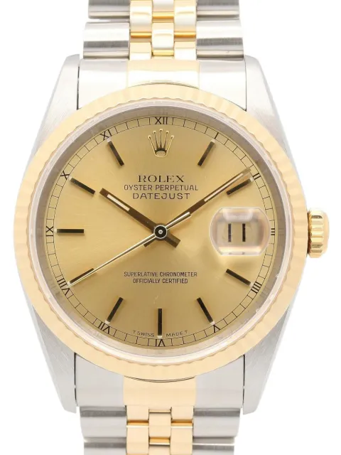 Rolex 2010s Datejust Oyster Perpetual 36mm watch Gold 1098330W470407
