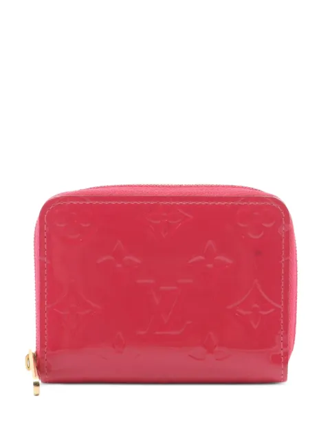 Louis Vuitton Pre-Owned 2018 Monogram Vernis zippy coin purse Pink 1099241TS0158
