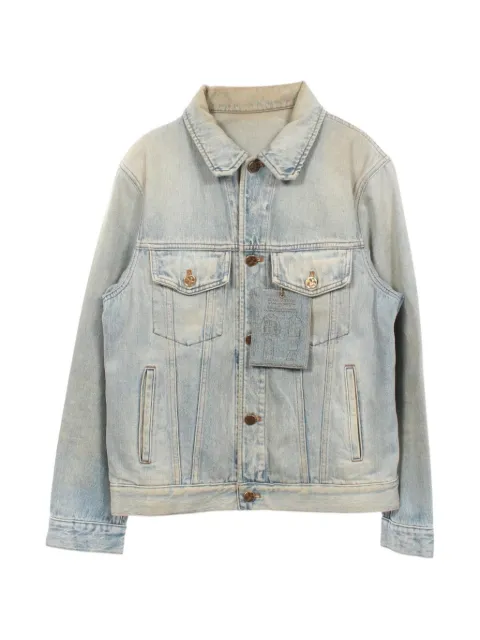 Louis Vuitton Pre-Owned Staples Edition denim jacket Blue 1099203