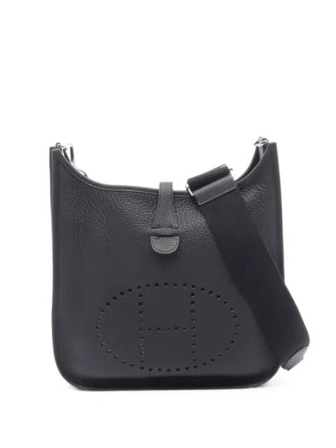 Hermès Pre-Owned 2025 PM Evelyne III shoulder bag Black 1101227K