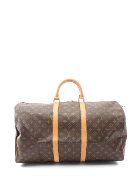 Louis Vuitton Pre-Owned 1997 Keepall 55 Monogram luggage bag Brown 1100945SP1907
