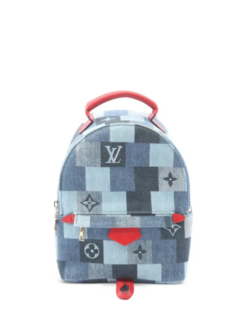 Louis Vuitton Pre-Owned 2020 Palm Springs Mini Monogram backpack Blue 1100583CA0220