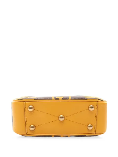 Gucci Pre-Owned x Adidas 2010s small GG Trefoil shoulder bag Yellow 1101268