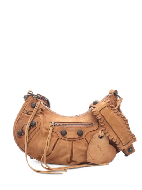 Balenciaga Pre-Owned 2000 small Le Cagole shoulder bag Brown 1099644