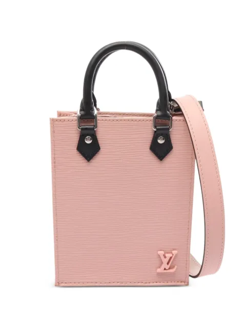 Louis Vuitton Pre-Owned 2010s Petite Sac Plat Epi handbag Pink 1100977