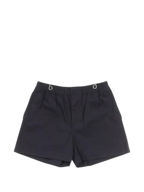 Gucci Pre-Owned 2010 logo-embroidered shorts Black 1099225
