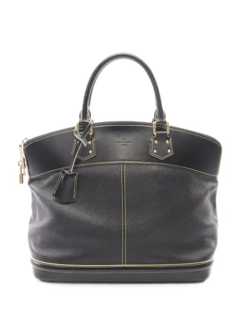 Louis Vuitton Pre-Owned 2006 Lockit MM Suhali handbag Black 1099735TH0076