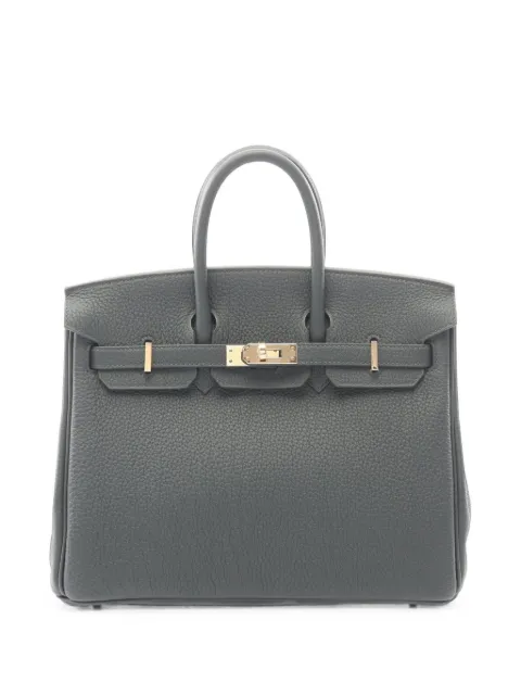 Hermès Pre-Owned 2025 25 Birkin handbag Grey 1101209K
