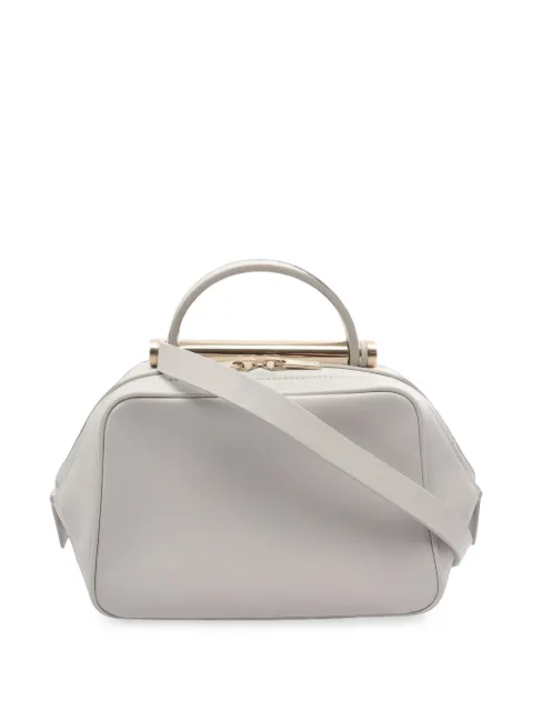 Valextra Vintage 2010s mini Flute tote bag Grey 1096666