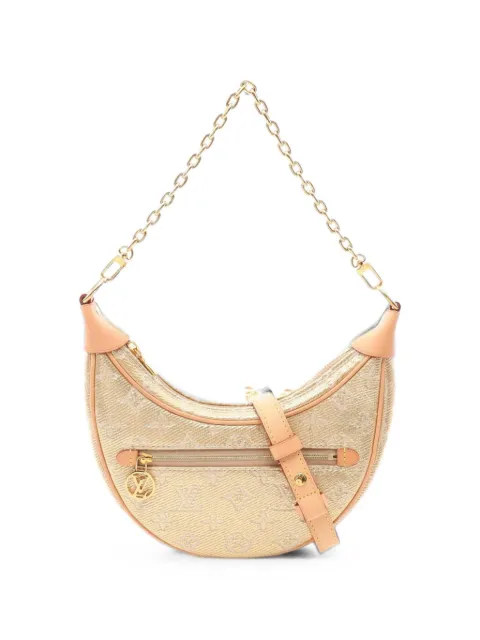 Louis Vuitton Pre-Owned Loop Monogram jacquard shoulder bag Gold 1100889