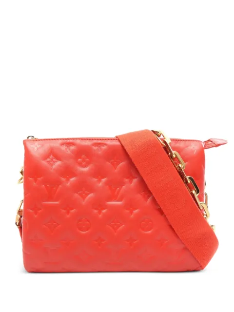 Louis Vuitton Pre-Owned 2010s PM Coussin Monogram shoulder bag Red 1094533