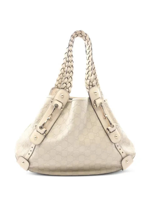 Gucci Pre-Owned 2000s Guccissima shoulder bag Neutrals 1099255