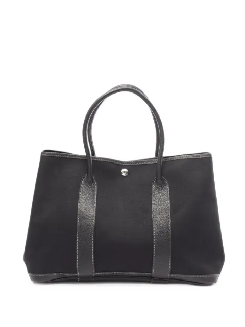 Hermès Pre-Owned 2003 PM Garden Party tote bag Black 1099718GINSQUARE
