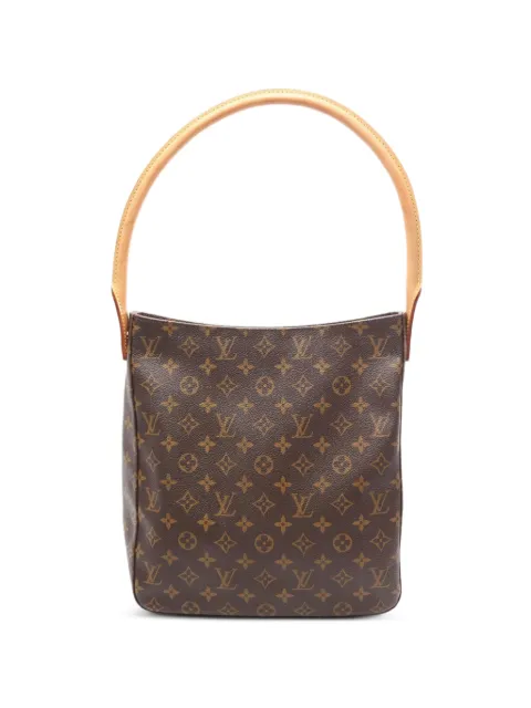 Louis Vuitton Pre-Owned 2002 GM Looping Monogram shoulder bag Brown 1100346DU0062