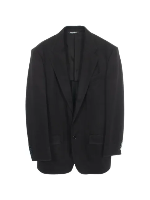 Dolce & Gabbana Pre-Owned 2010s single-breasted tailored blazer Black 1065689