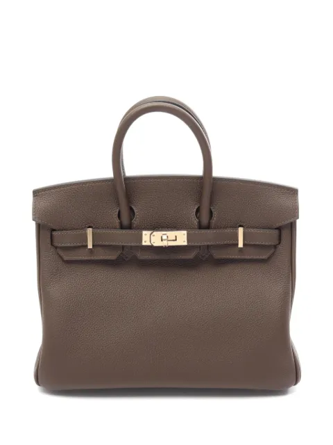 Hermès Pre-Owned 2026 25 Birkin tote bag Brown 1100621G