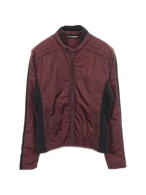 Dolce & Gabbana Pre-Owned 2000s zip-up padded jacket Red 1065637