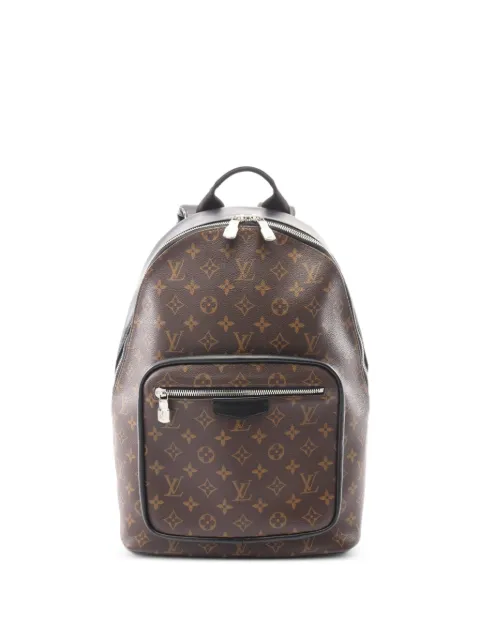 Louis Vuitton Pre-Owned 2021 Josh NV Monogram Macassar backpack Brown 1101293