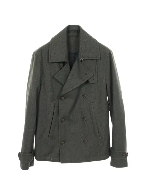 Giorgio Armani Pre-Owned 2000s double-breasted jacket Green 1065644