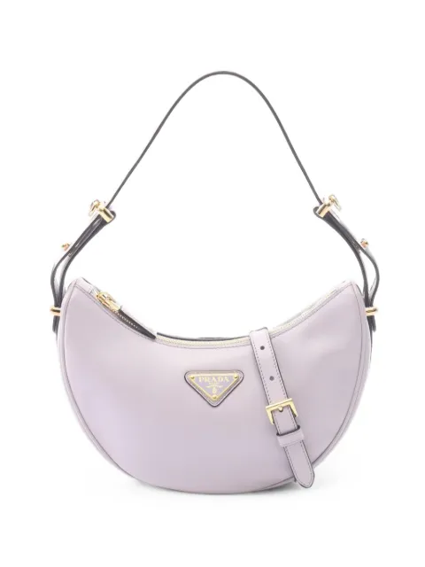 Prada Pre-Owned 2010s Arqué shoulder bag Purple 1100689