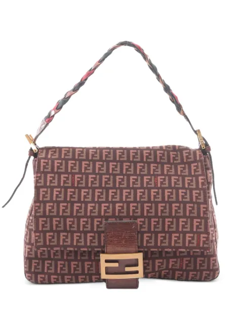 Fendi Pre-Owned 2000s Zucchino Mamma Bucket shoulder bag Red 1099247