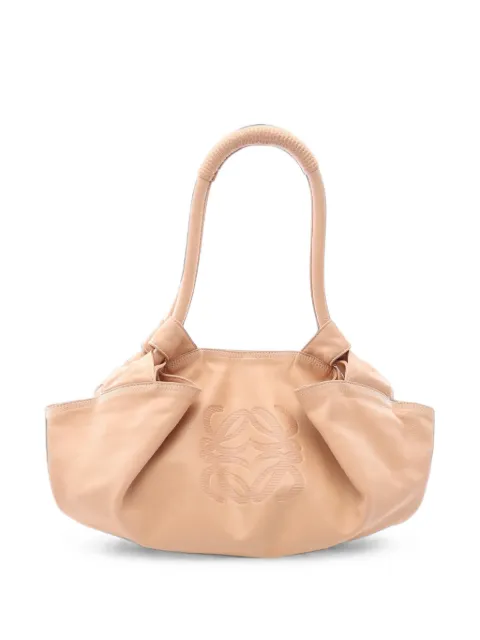 Loewe Pre-Owned 2000s Anagram Nappa Aire shoulder bag Neutrals 1100905