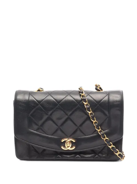 CHANEL Pre-Owned 1991-1994 Diana shoulder bag Black 10997872067526