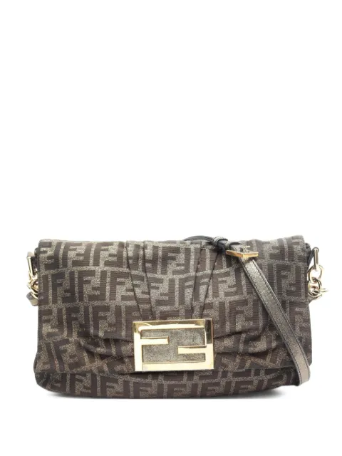 Fendi Pre-Owned 2000s Zucca shoulder bag Brown 1100924