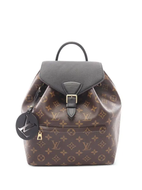 Louis Vuitton Pre-Owned 2021s PM NM Montsouris Monogram backpack Brown 1100963