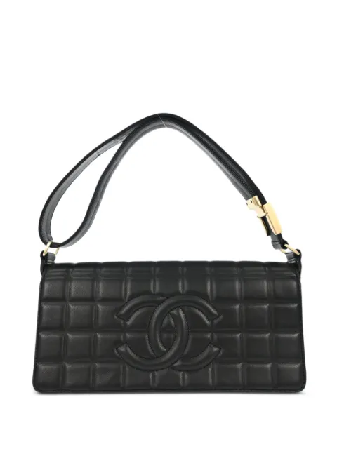 CHANEL Pre-Owned 2003 Choco Bar shoulder bag Black 178553